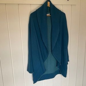 Bryn Walker turquoise cardigan